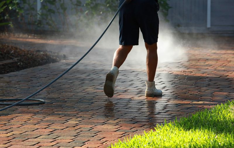 Driveway Jet Washing