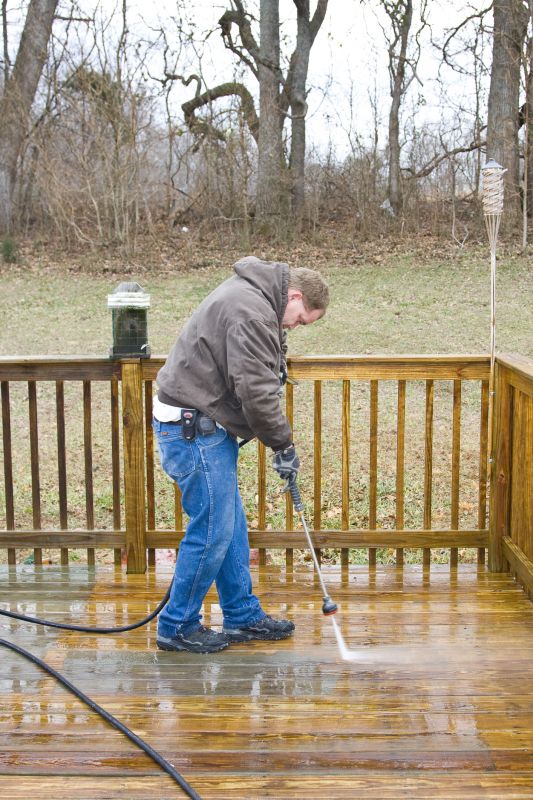 Deck and Patio Cleaning