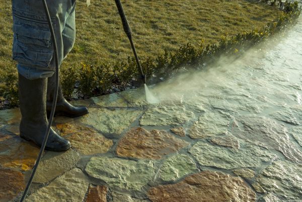 Stone Power Washing in Herndon