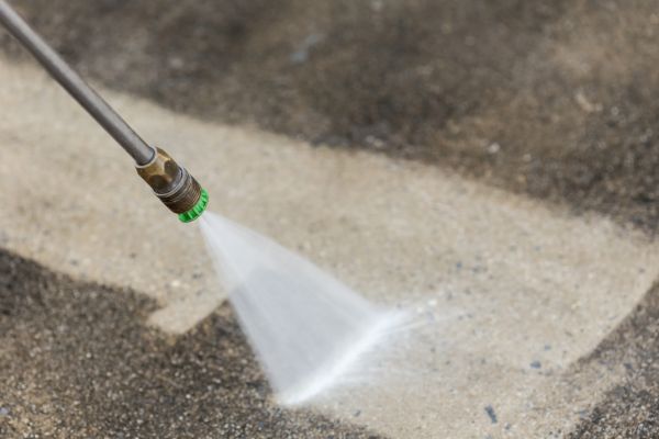 Garage Floor Power Washing in Herndon