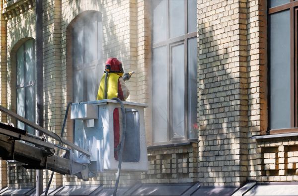 Brick Facade Cleaning in Herndon