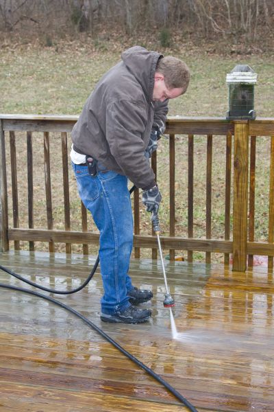 Balcony Power Washing in Herndon