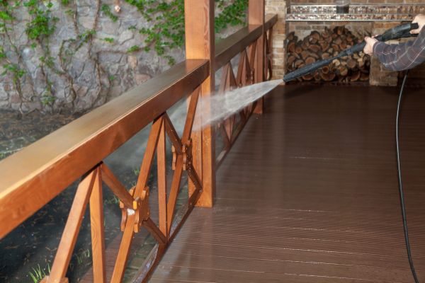 Porch Dirt Removal in Herndon