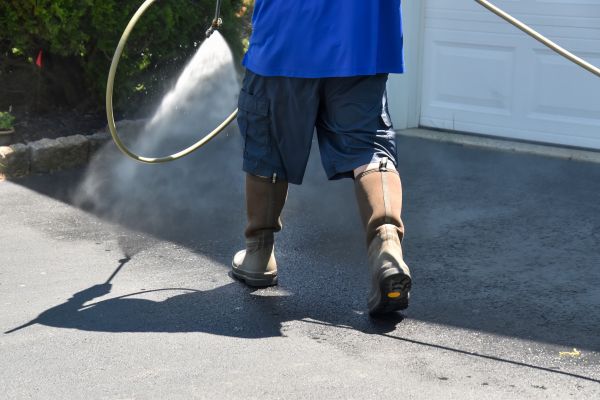 Asphalt Powerwashing in Herndon